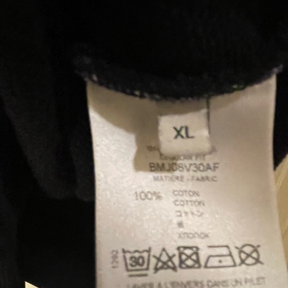 Givenchy Black Hoodie with White Logo - Picture 5 of 10